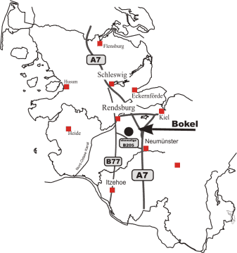 Karte von Schleswig-Holstein